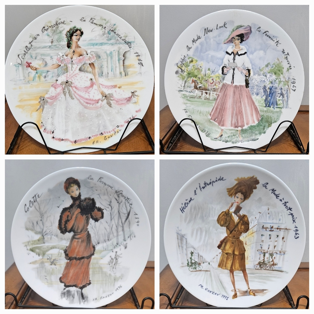 Scarlett en Crinoline Decorative Plate